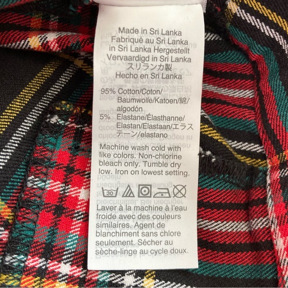 J. Crew Winnie Pant in Stewart tartan Plaid Preppy sz 6 - Picture 10 of 12